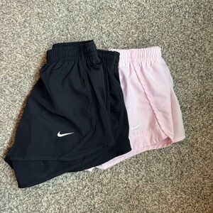 Girls small Nike dri fit Shorts Set
